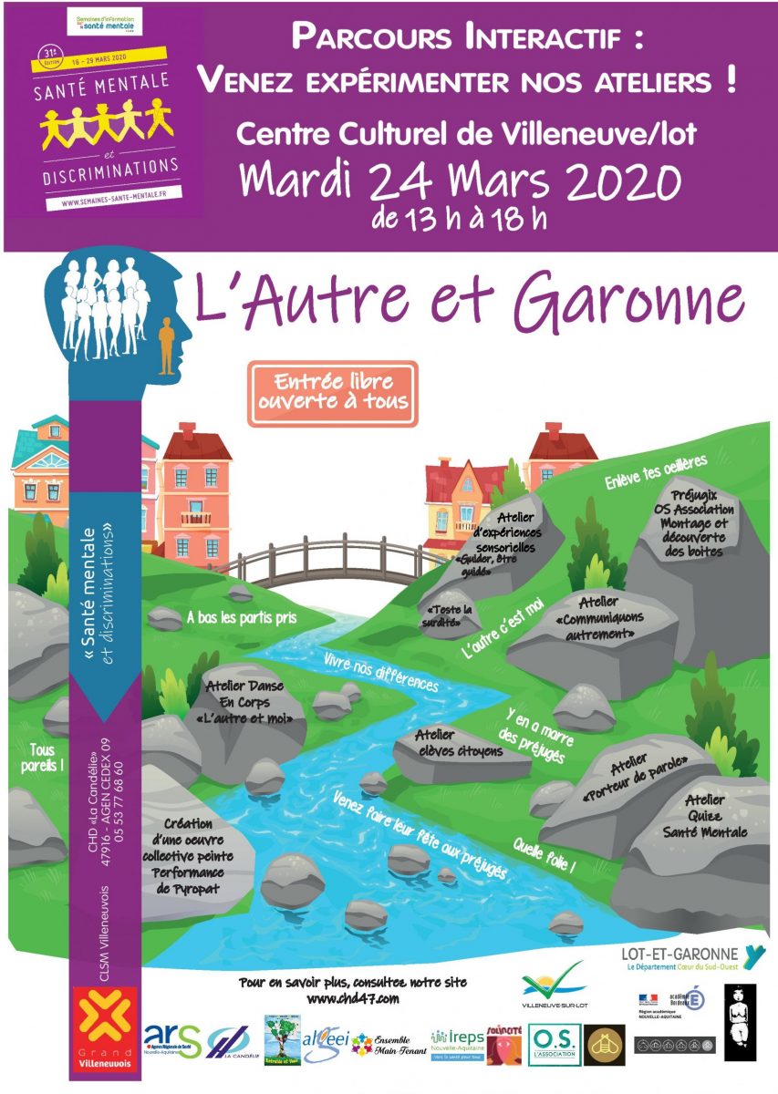 Semaines d’Information sur la Santé Mentale… « Entraide et Vous » partenaire de cette journée !