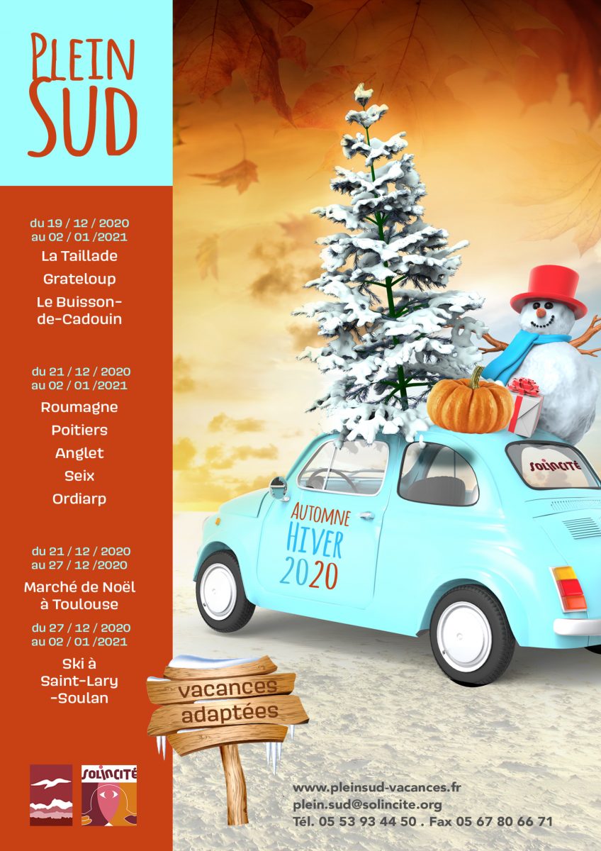 Plein Sud Solincite vous présente les séjours d&rsquo;hiver 2020-2021 ! 
