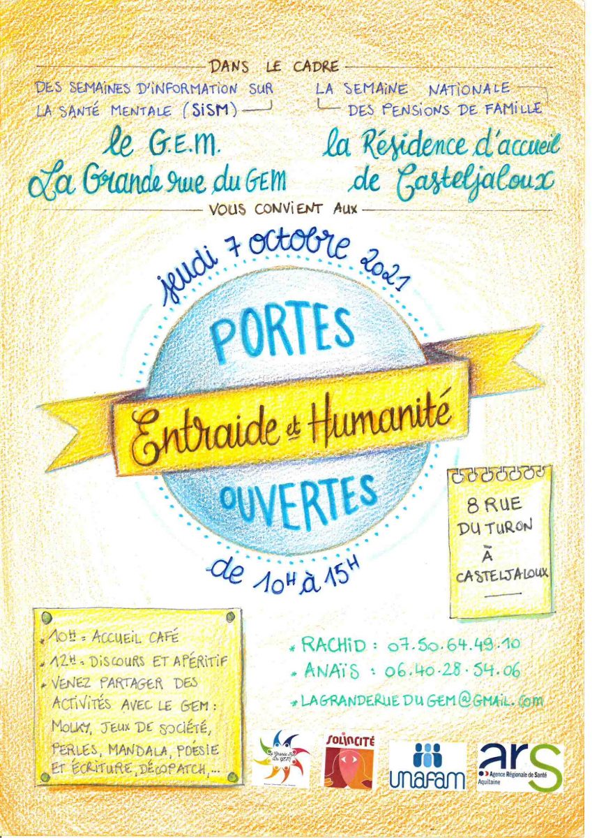 Portes Ouvertes à Casteljaloux – 7 Octobre 2021