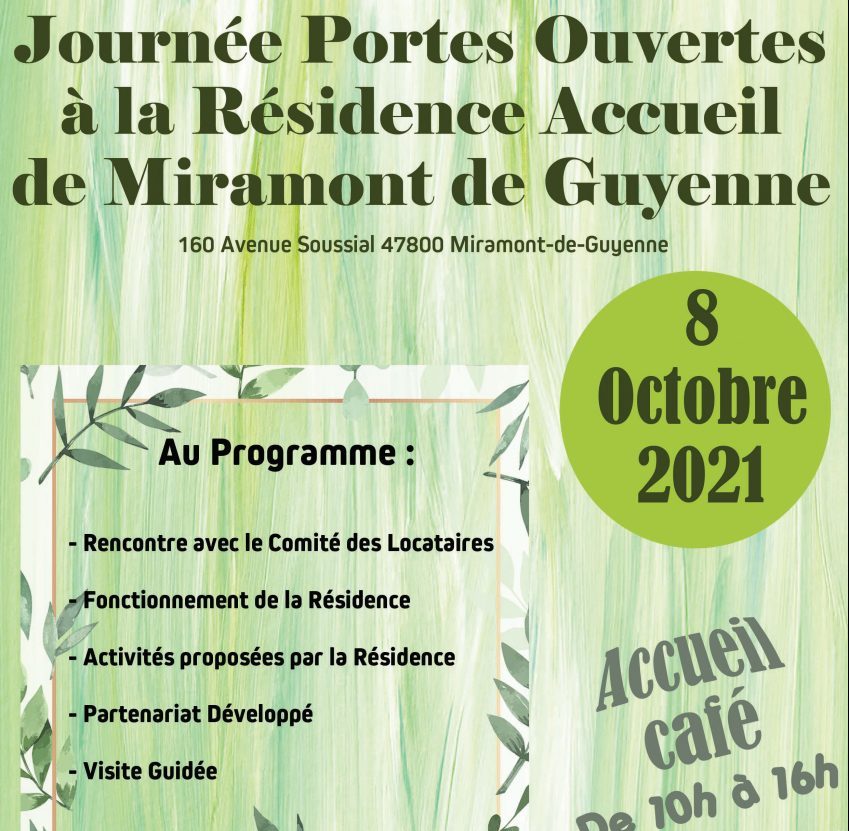 Portes Ouvertes à la RAM ! 8 Octobre 2021