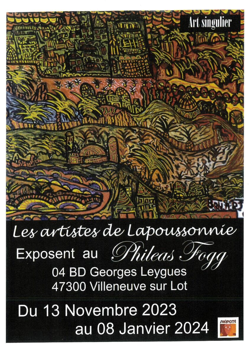 Exposition des « Artistes de La Poussonnie » !