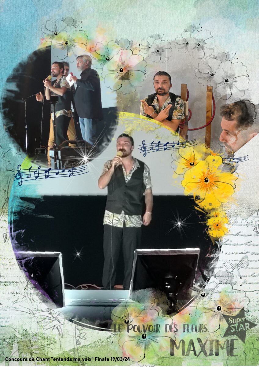 🎥 19 mars 2024 : Maxime remporte la Finale du concours de chant « Entends ma voix » 🧑‍🎤