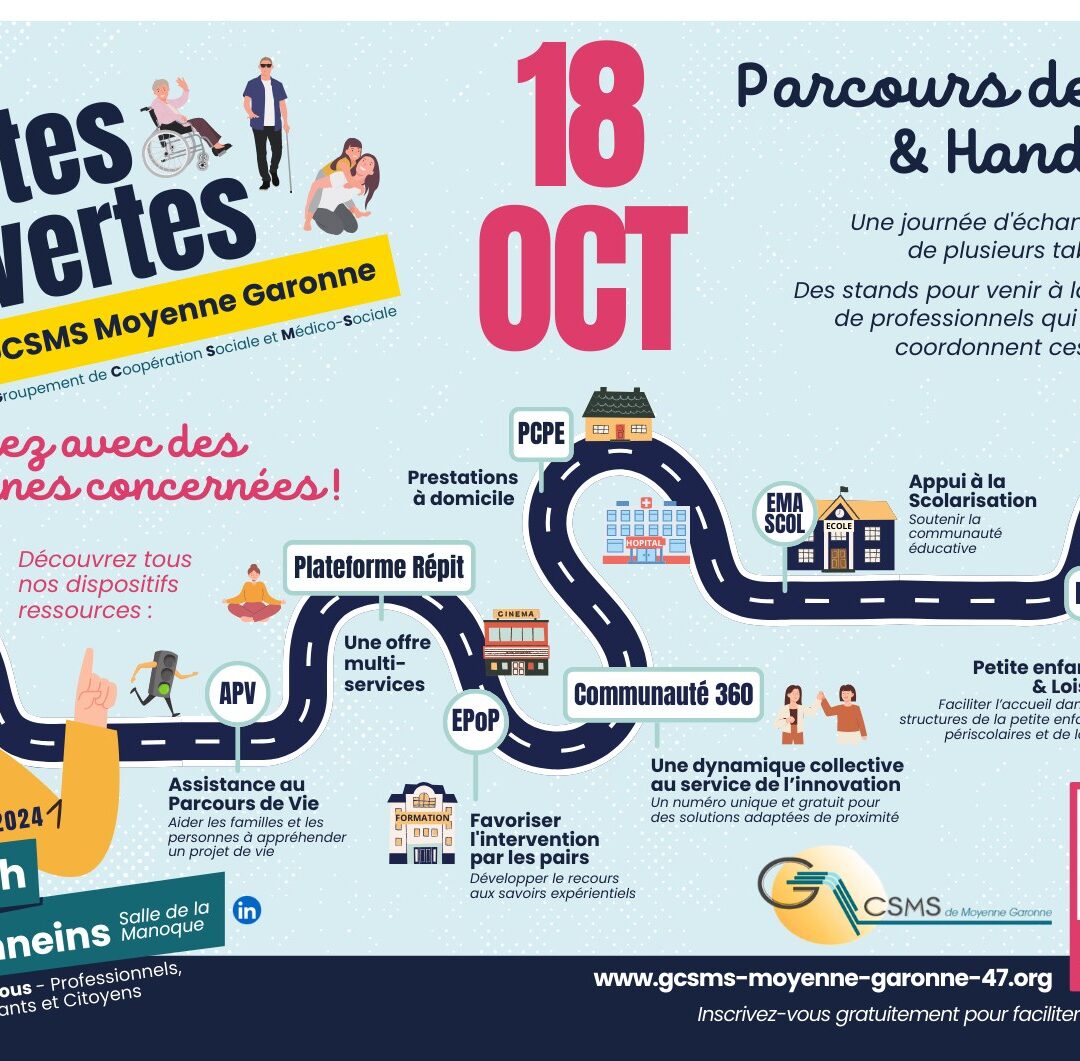 Portes Ouvertes : Communauté 360 / GCSMS Moyenne Garonne 18 octobre 2024