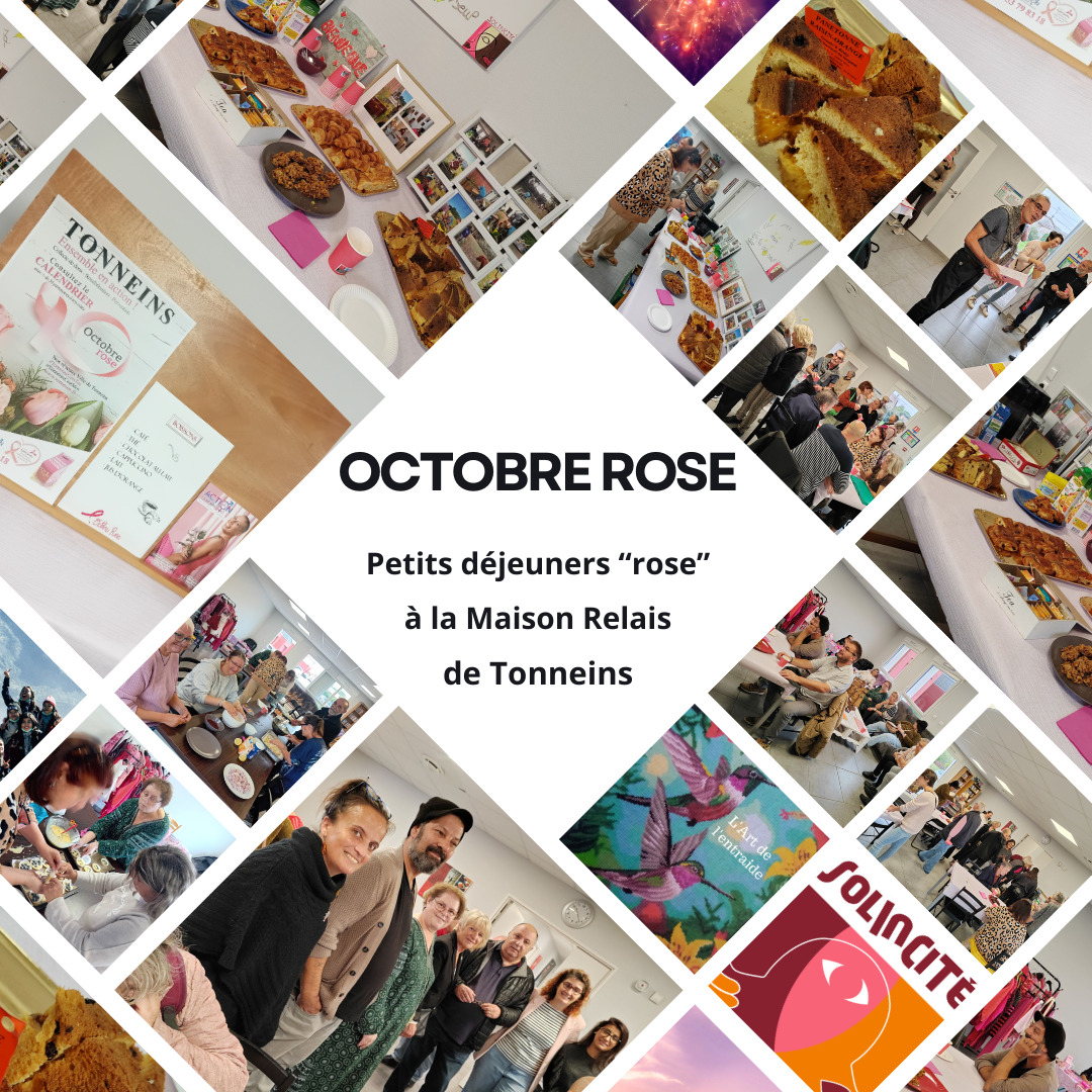 Octobre Rose à la Maison Relais de Tonneins